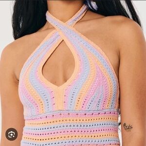 New with tags crchet top from Hollister.